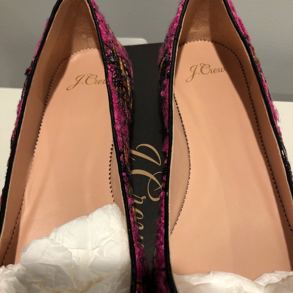 ⭐️ J. Crew Pointed-toe flats in tweed - Picture 5 of 7